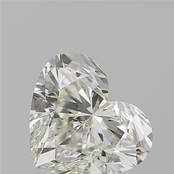 2.31ct K SI1 Rare Carat Ideal Cut Heart Diamond