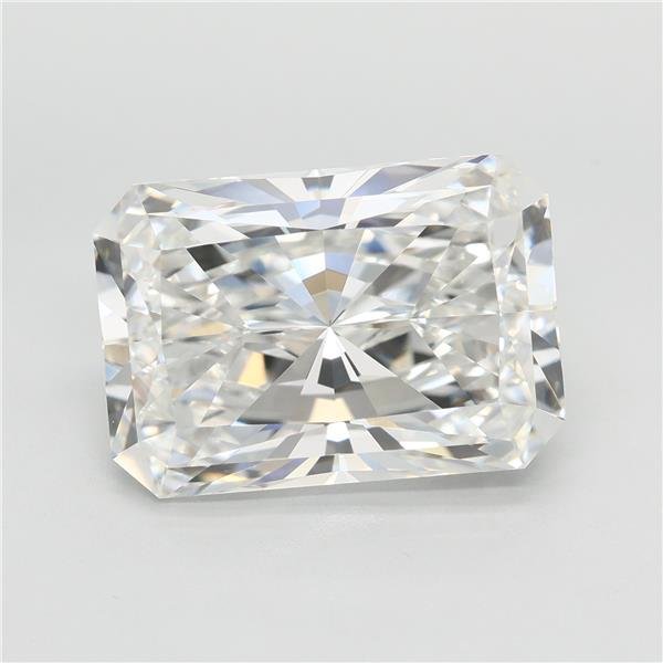 8.03ct F VVS1 Rare Carat Ideal Cut Radiant Lab Grown Diamond