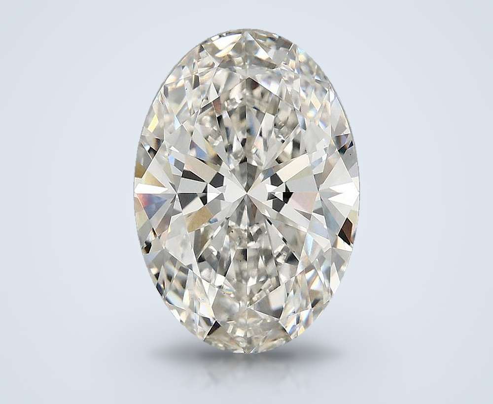 4.83 Carat Oval Lab Diamond