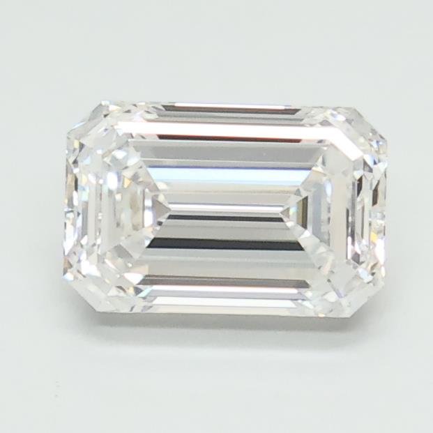 1.09ct D VVS1 Rare Carat Ideal Cut Emerald Lab Grown Diamond