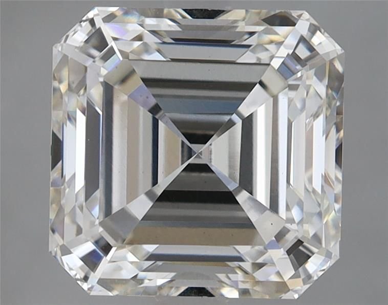 4.42ct H VS1 Rare Carat Ideal Cut Asscher Lab Grown Diamond