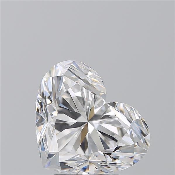 4.50ct D VS2 Rare Carat Ideal Cut Heart Diamond