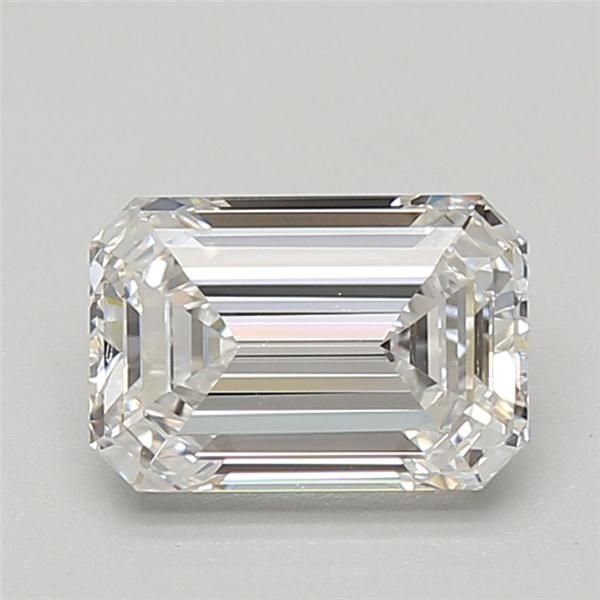 1.91ct D VS1 Rare Carat Ideal Cut Emerald Lab Grown Diamond