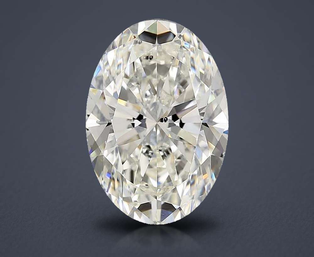 6.52 Carat Oval Natural Diamond