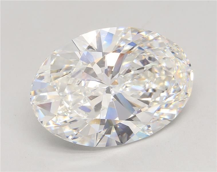 20.84ct F VS1 Rare Carat Ideal Cut Oval Lab Grown Diamond