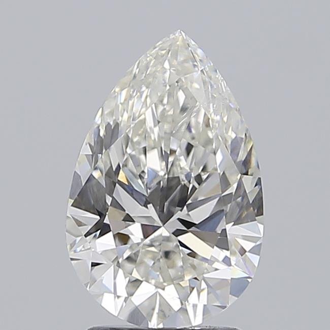 2.03ct G SI2 Rare Carat Ideal Cut Pear Lab Grown Diamond
