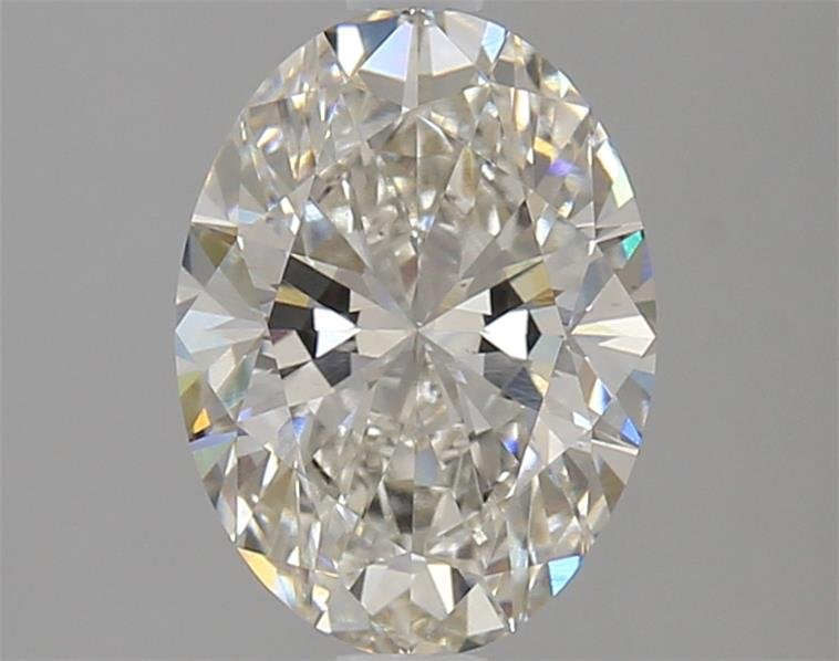 2.21ct H VS2 Rare Carat Ideal Cut Oval Lab Grown Diamond