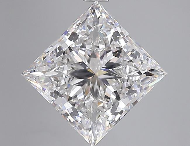 10.05ct F VS2 Rare Carat Ideal Cut Princess Lab Grown Diamond