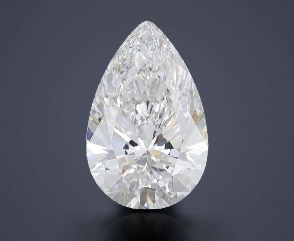 6.29 Carat Pear Lab Diamond