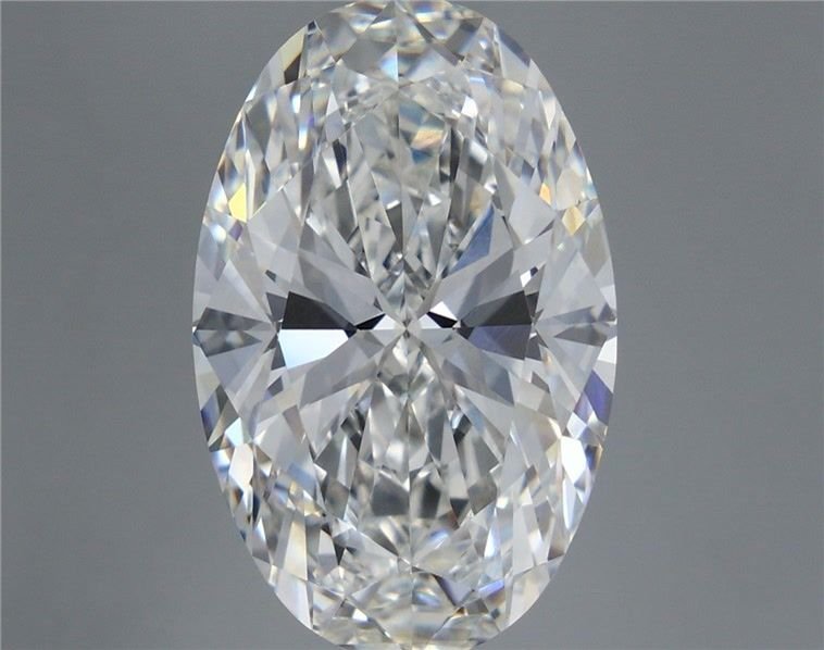 10.06ct F VVS2 Rare Carat Ideal Cut Oval Lab Grown Diamond