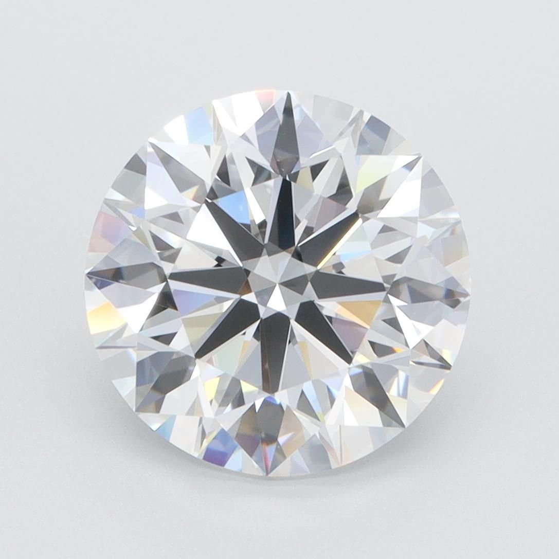 4.00ct E VVS2 Rare Carat Ideal Cut Round Lab Grown Diamond