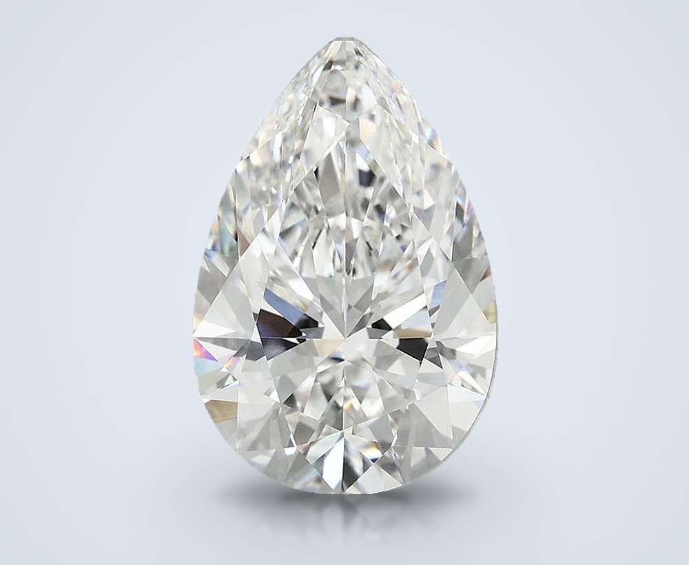 4.91 Carat Pear Lab Diamond