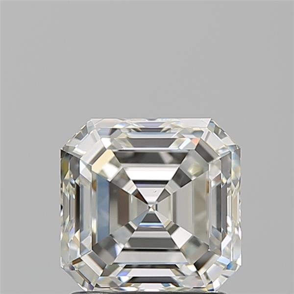 1.71ct K VS1 Rare Carat Ideal Cut Asscher Diamond