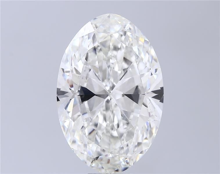 15.08ct F VS1 Very Good Cut Oval Lab Grown Diamond