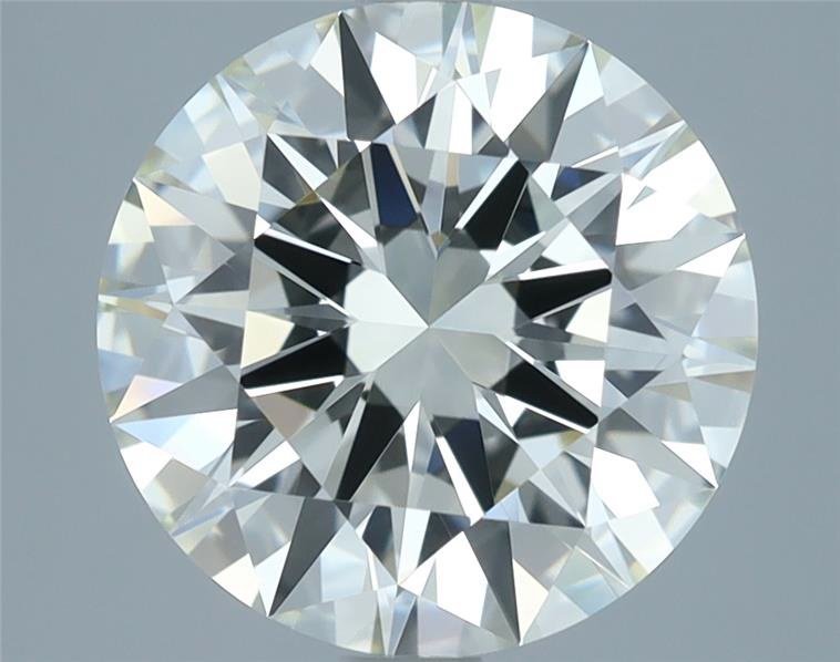 3.15ct J IF Excellent Cut Round Diamond