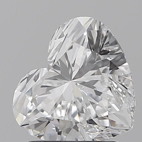 1.53ct D VS1 Rare Carat Ideal Cut Heart Lab Grown Diamond