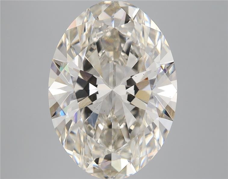 5.07ct I VS2 Rare Carat Ideal Cut Oval Lab Grown Diamond