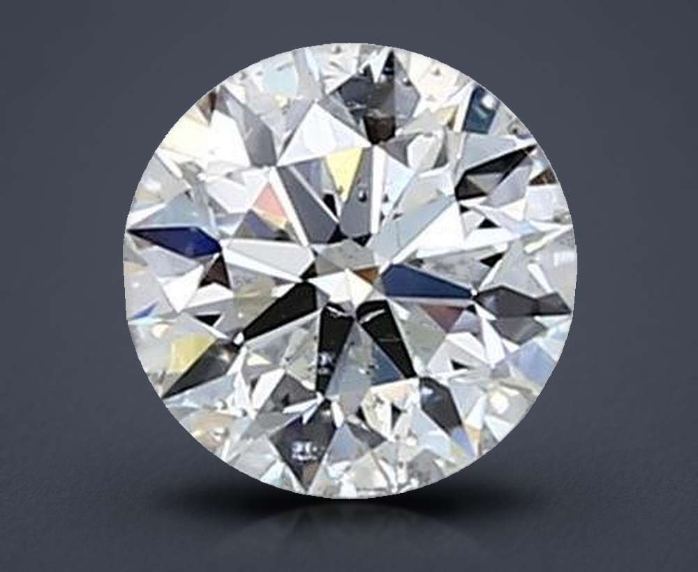 0.58 Carat Round Natural Diamond