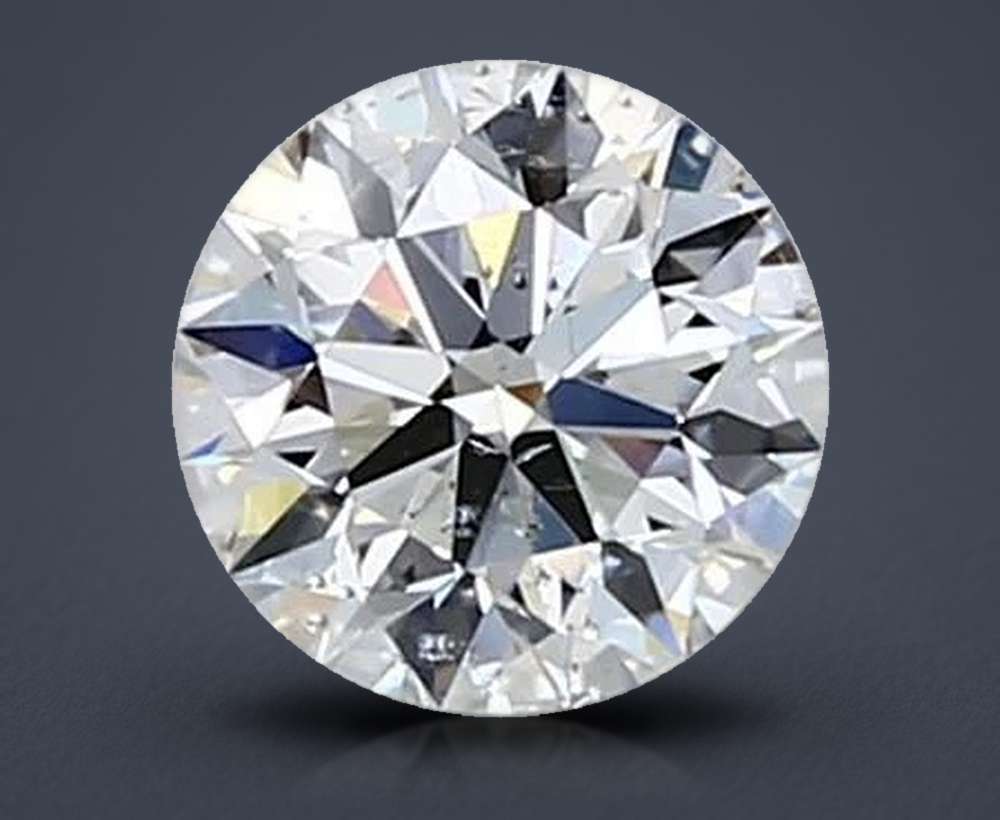 0.58 Carat Round Natural Diamond