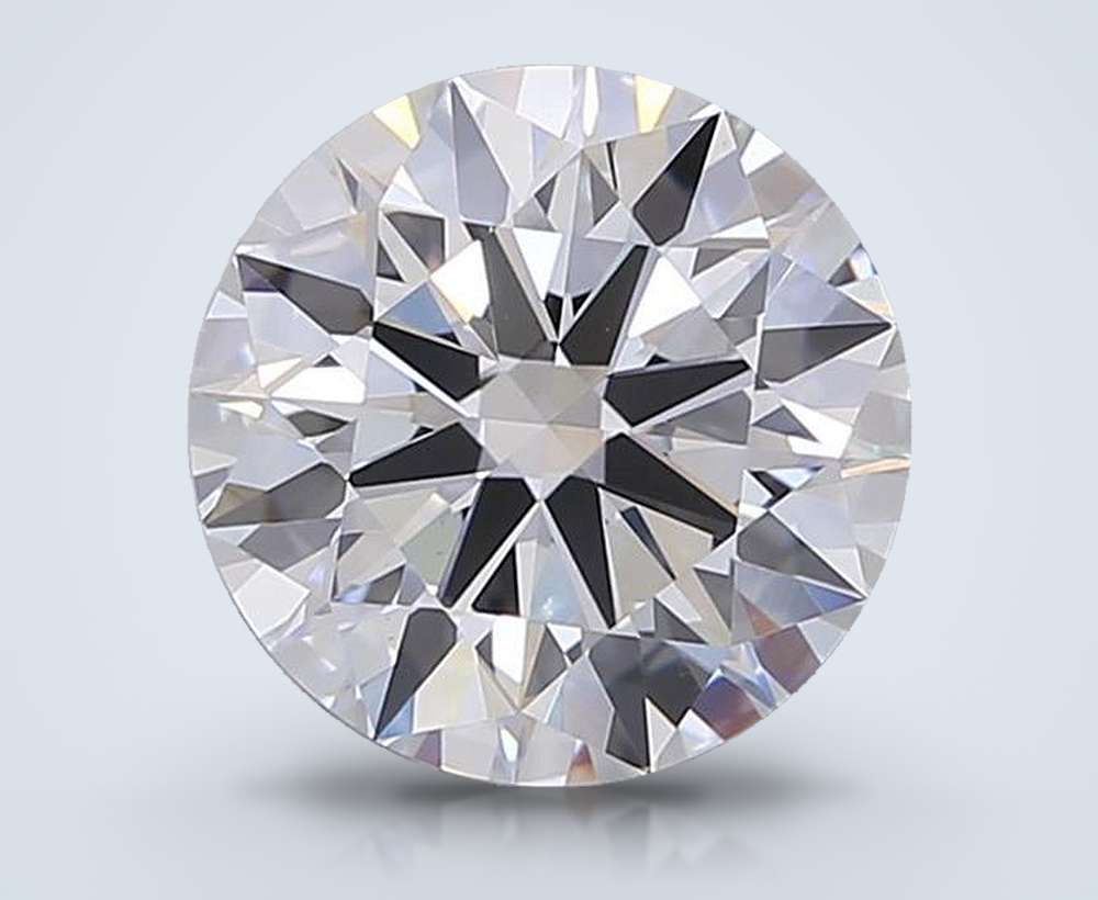 2.82 Carat Round Lab Diamond