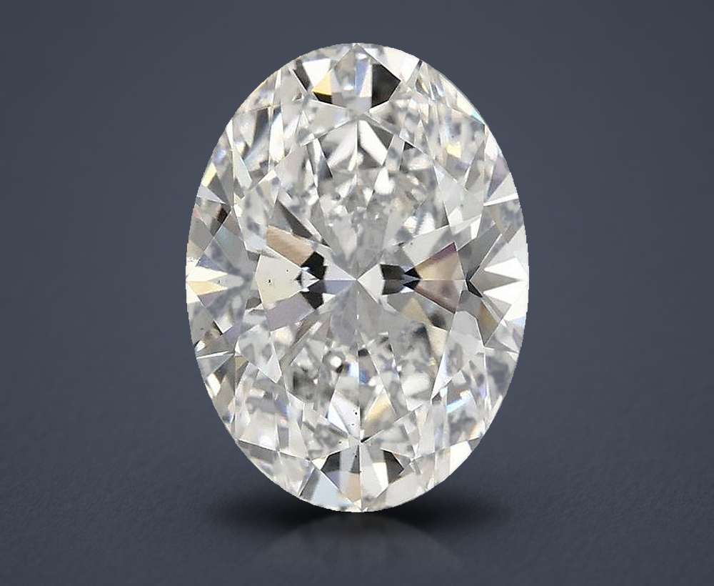 3.02 Carat Oval Lab Diamond