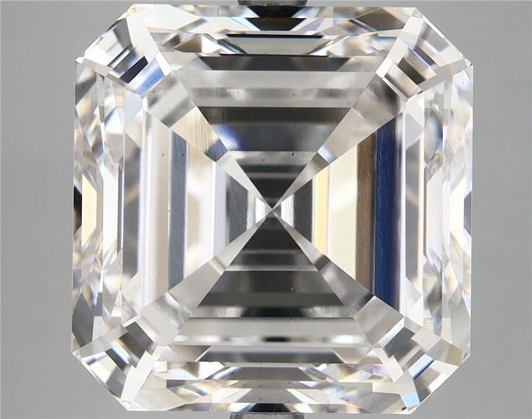 11.51ct F VS2 Rare Carat Ideal Cut Asscher Lab Grown Diamond