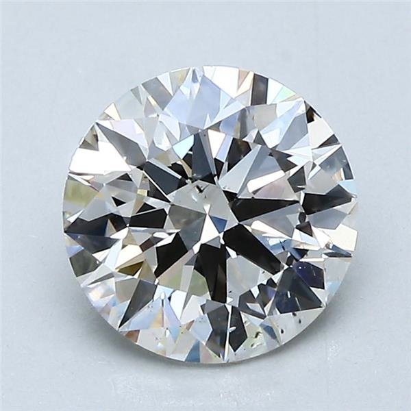 1.81ct J SI1 Rare Carat Ideal Cut Round Diamond