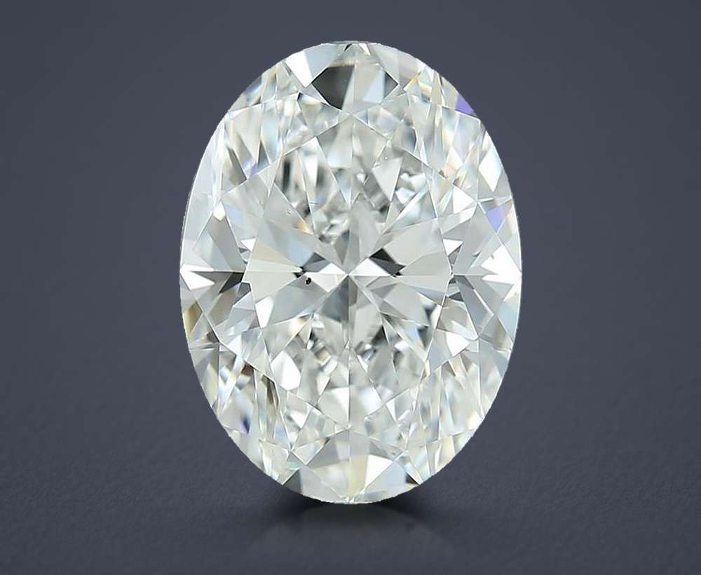 3.50 Carat Oval Natural Diamond