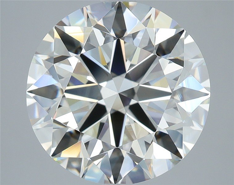 4.01ct K VS1 Rare Carat Ideal Cut Round Diamond