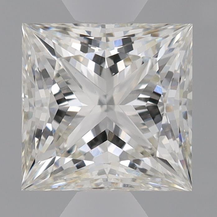 0.96ct H VVS2 Rare Carat Ideal Cut Princess Lab Grown Diamond