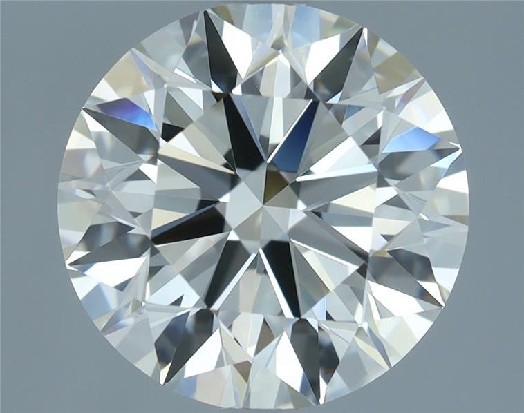 2.50ct J VVS2 Rare Carat Ideal Cut Round Diamond