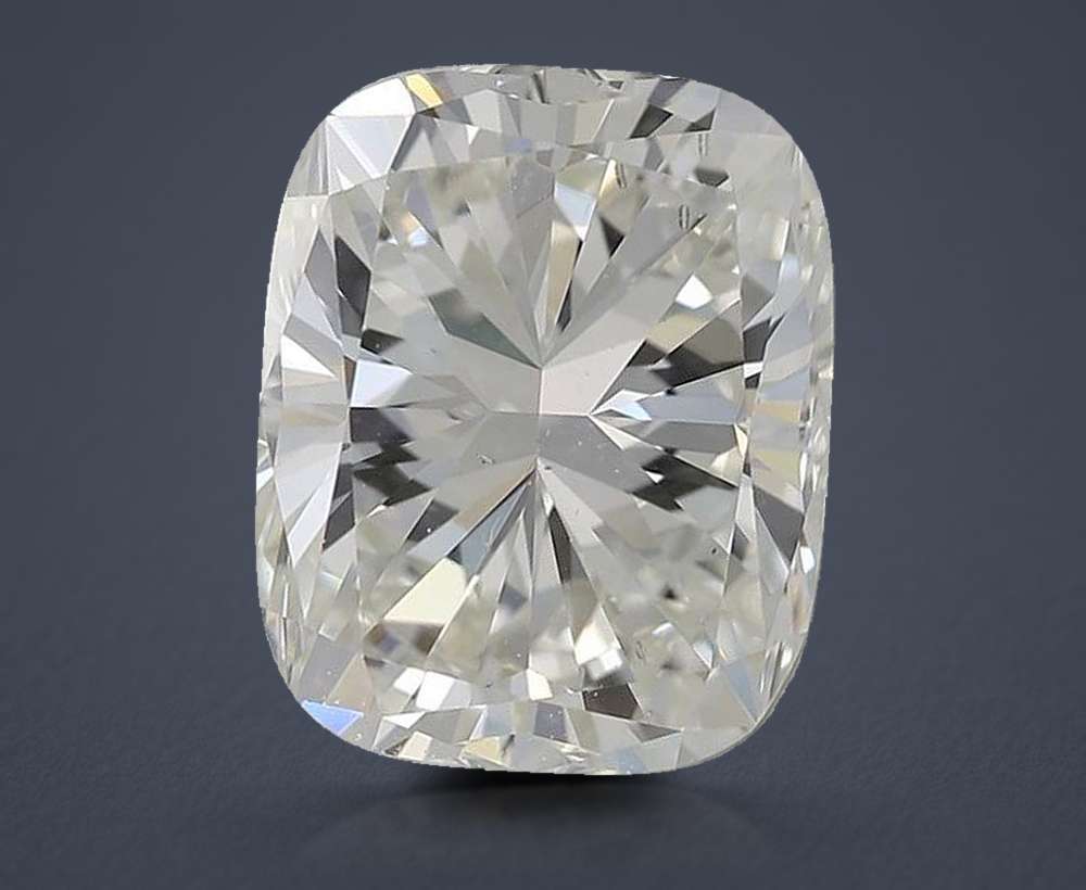 2.61 Carat Cushion Natural Diamond