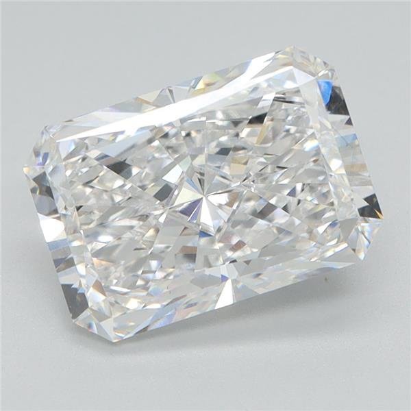 2.58ct D VS1 Rare Carat Ideal Cut Radiant Lab Grown Diamond