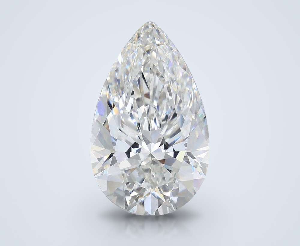 10.60 Carat Pear Lab Diamond