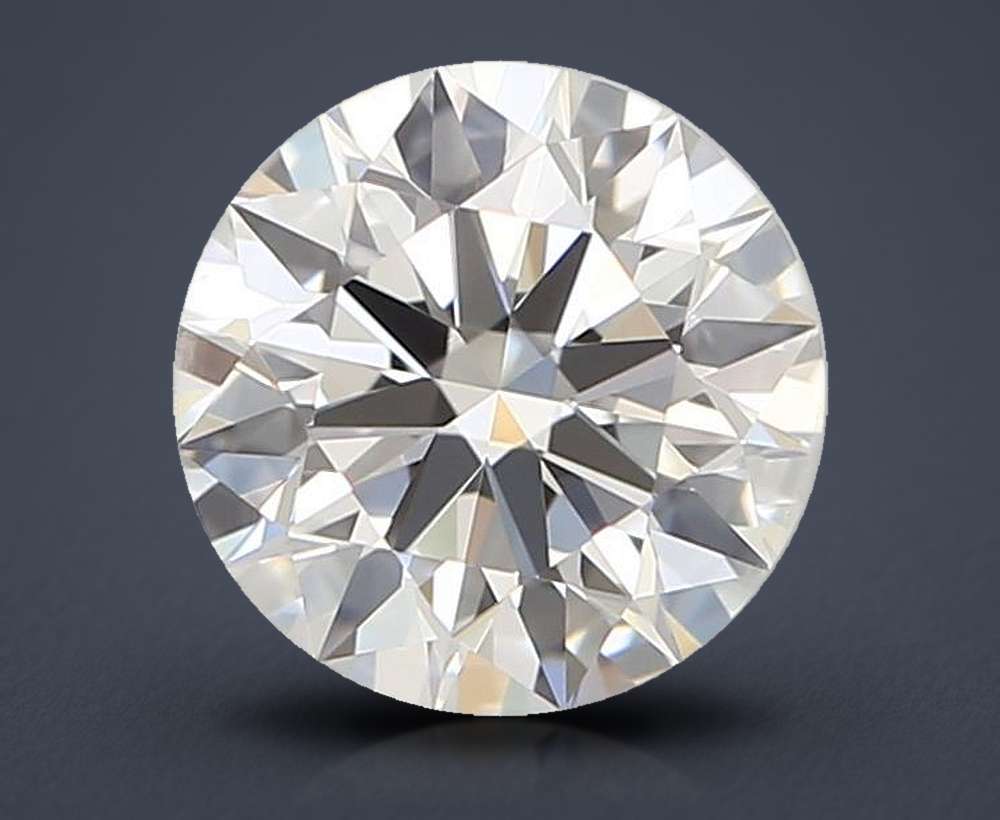 0.68 Carat Round Natural Diamond
