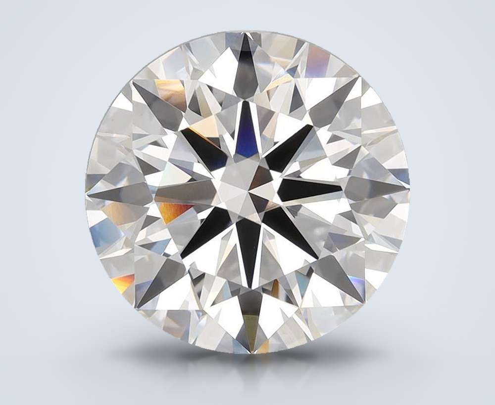 7.01 Carat Round Lab Diamond