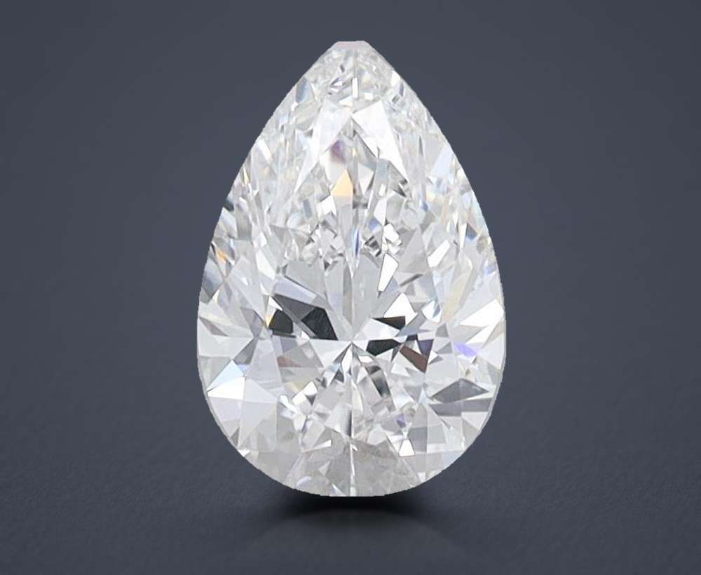 0.72 Carat Pear Lab Diamond