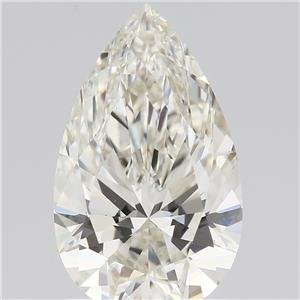 1.36ct H VS1 Excellent Cut Pear Lab Grown Diamond