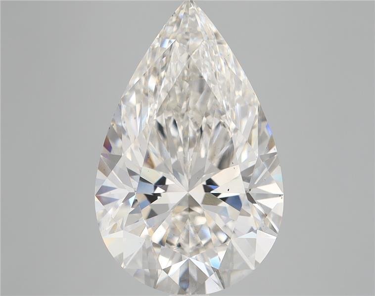 5.72ct G VS2 Rare Carat Ideal Cut Pear Lab Grown Diamond