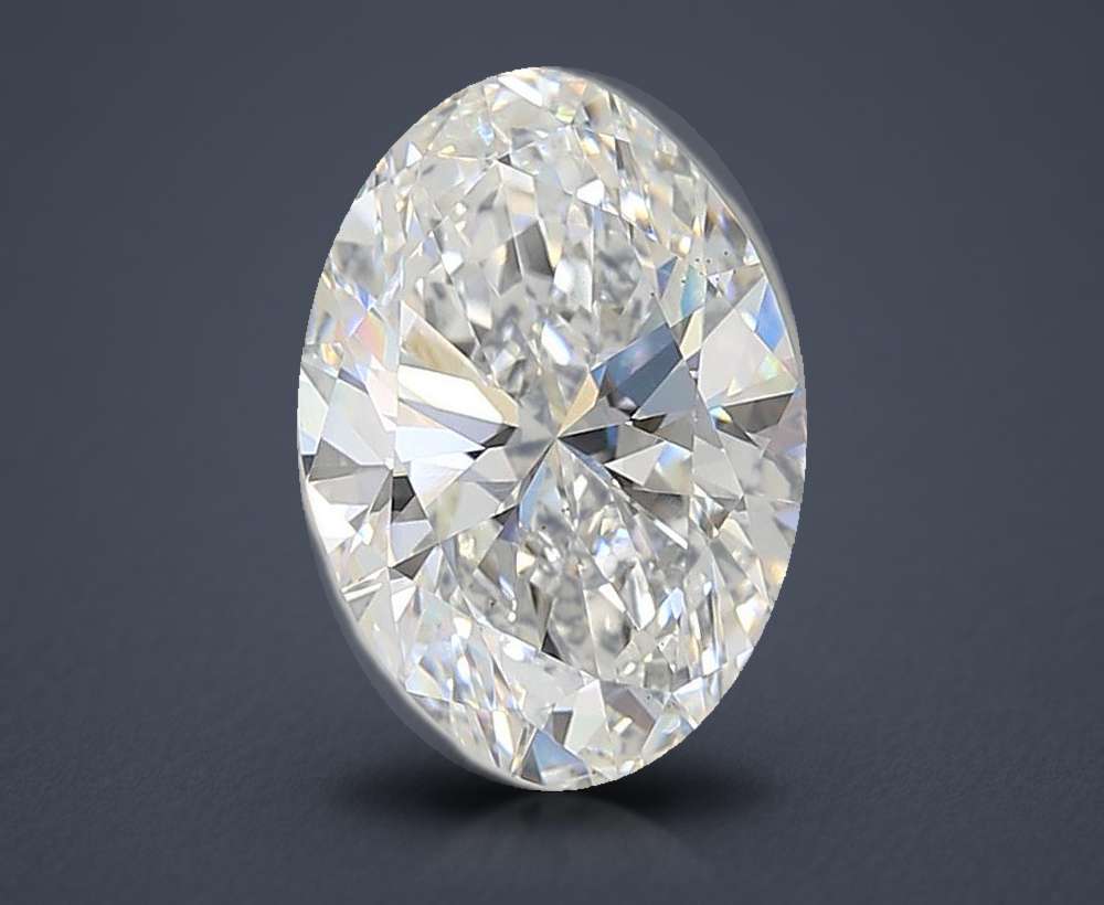 4.00 Carat Oval Lab Diamond