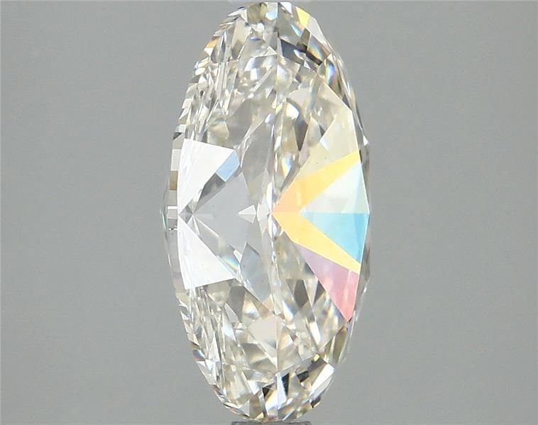 2.86ct H VS1 Rare Carat Ideal Cut Oval Lab Grown Diamond