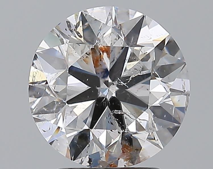 2.50 Carat Round Natural Diamond