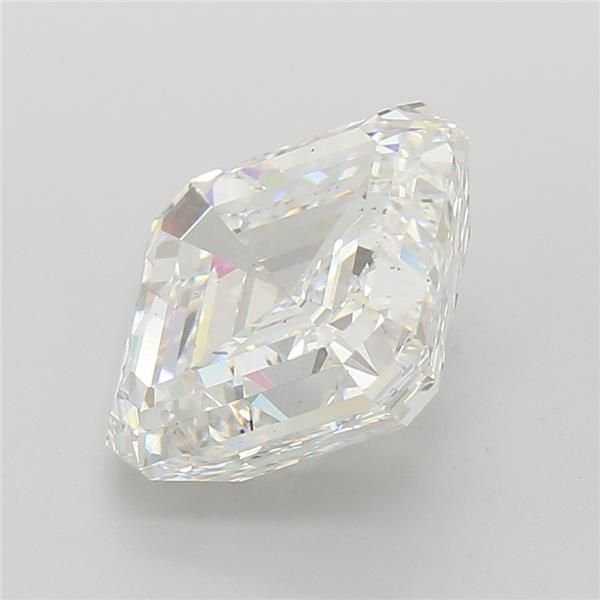 10.10ct G VS2 Very Good Cut Asscher Lab Grown Diamond