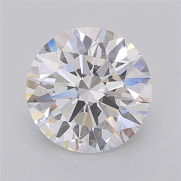 5.04ct E VVS2 Rare Carat Ideal Cut Round Lab Grown Diamond