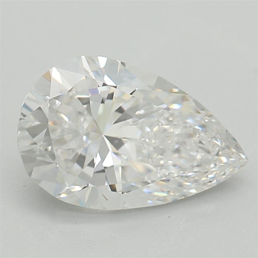 1.00ct D VVS2 Very Good Cut Pear Lab Grown Diamond