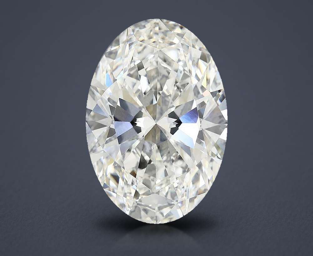 9.72 Carat Oval Lab Diamond