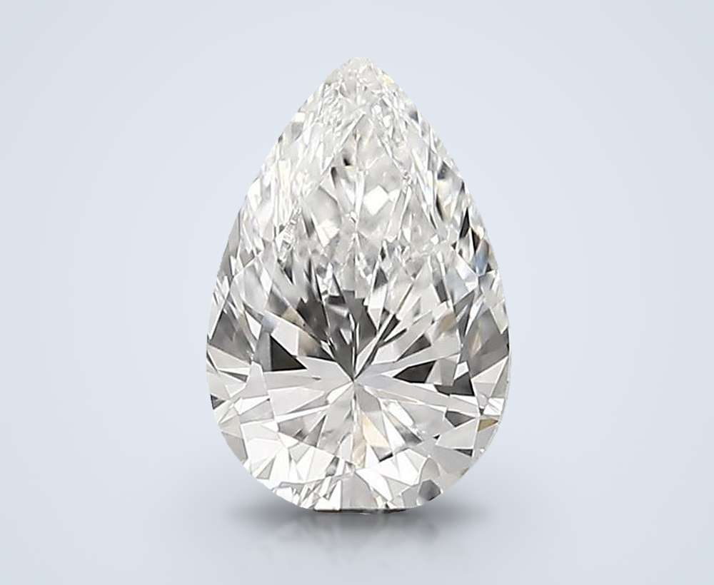 0.66 Carat Pear Lab Diamond