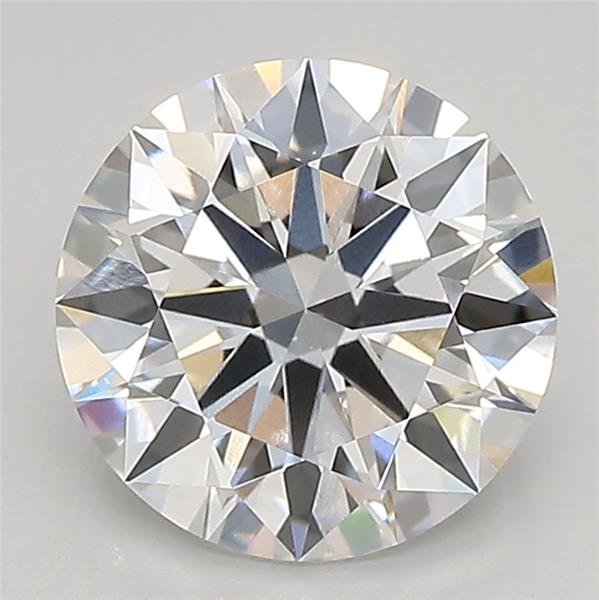 2.14ct D VVS2 Rare Carat Ideal Cut Round Lab Grown Diamond