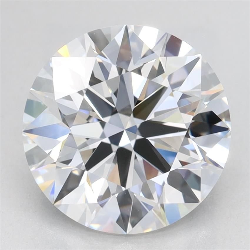 2.80ct D VVS1 Rare Carat Ideal Cut Round Lab Grown Diamond