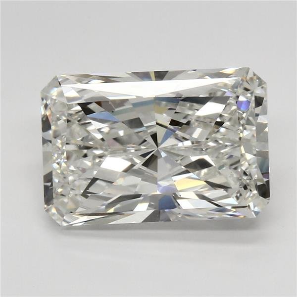 5.54ct G VS2 Rare Carat Ideal Cut Radiant Lab Grown Diamond